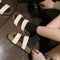 Casual Double Strap Sliders